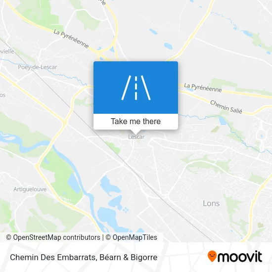 Chemin Des Embarrats map