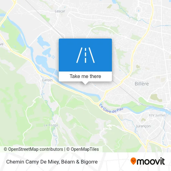 Chemin Camy De Miey map