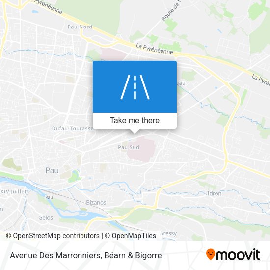 Avenue Des Marronniers map