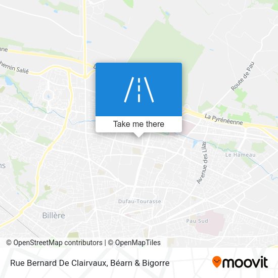 Rue Bernard De Clairvaux map
