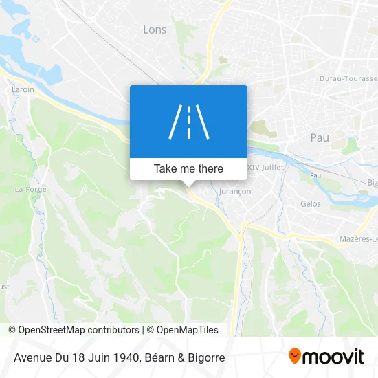 Avenue Du 18 Juin 1940 map