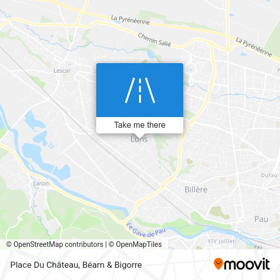 Place Du Château map