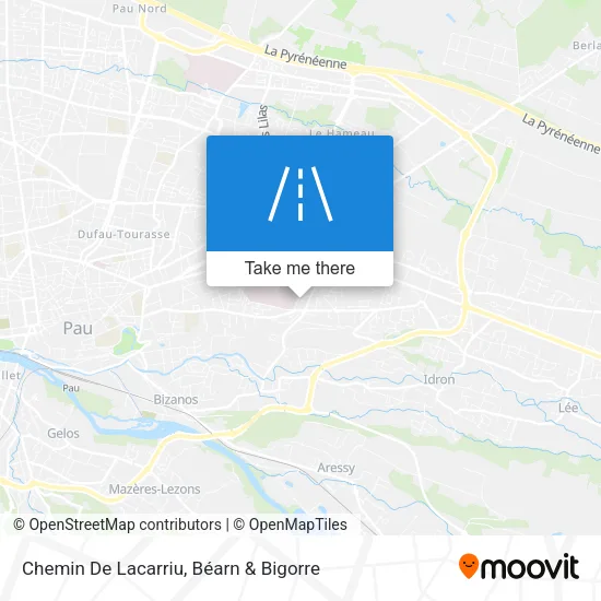 Chemin De Lacarriu map