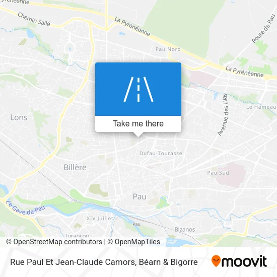 Rue Paul Et Jean-Claude Camors map