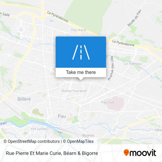 Rue Pierre Et Marie Curie map