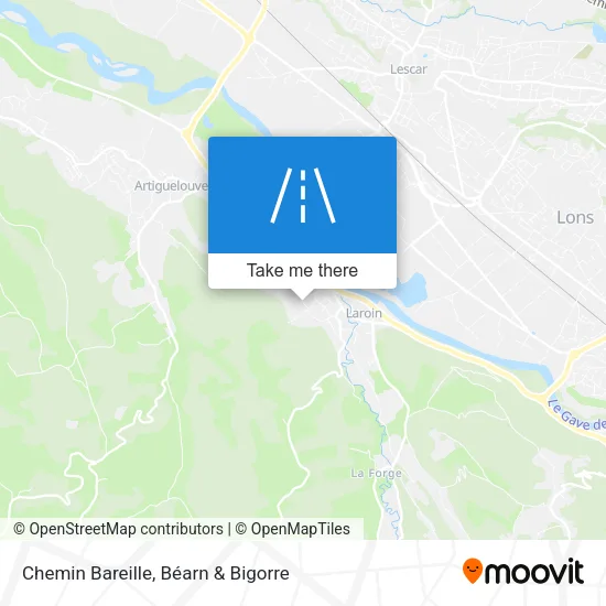 Chemin Bareille map