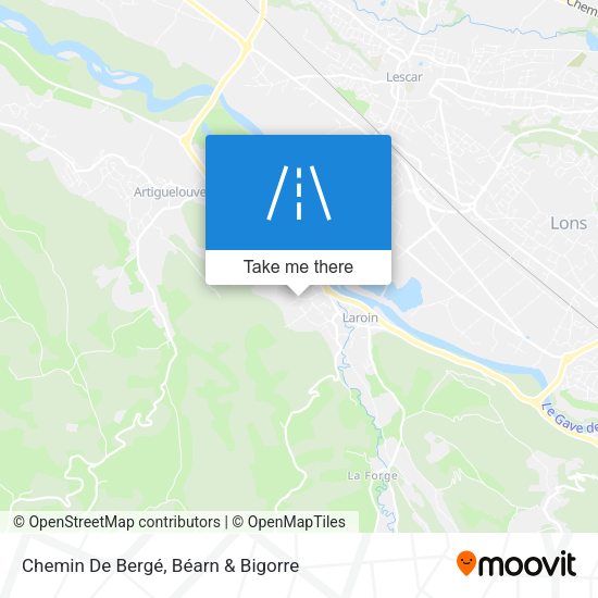 Chemin De Bergé map