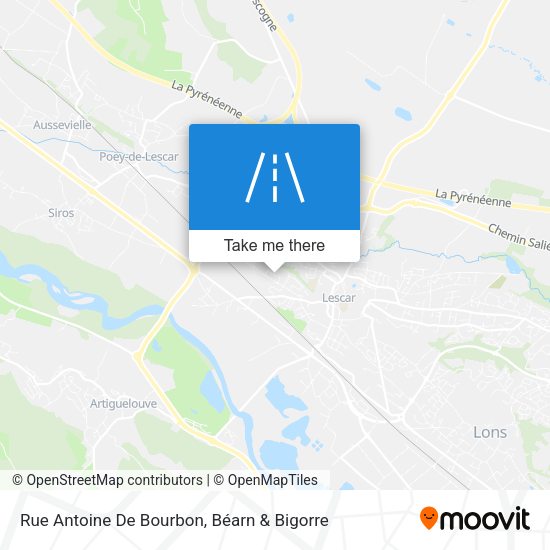 Rue Antoine De Bourbon map