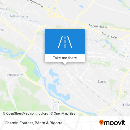 Chemin Fourcet map