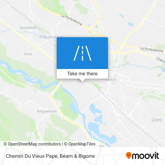 Chemin Du Vieux Pape map