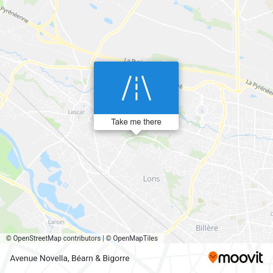 Avenue Novella map