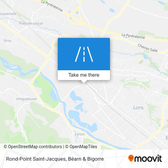 Rond-Point Saint-Jacques map