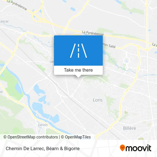 Chemin De Larrec map