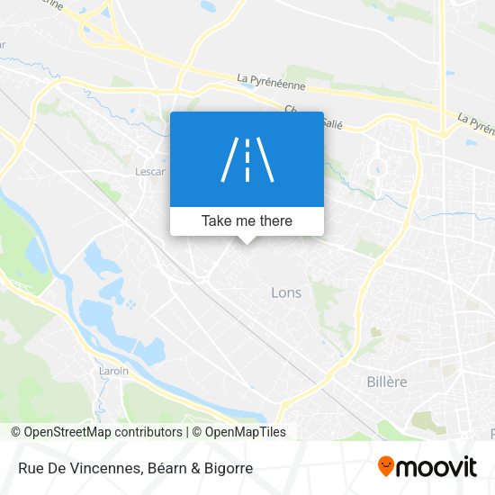 Rue De Vincennes map