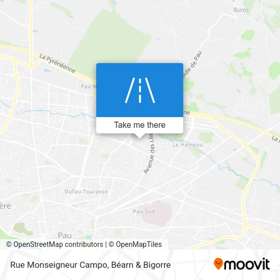 Rue Monseigneur Campo map
