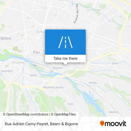 Rue Adrien Camy-Peyret map