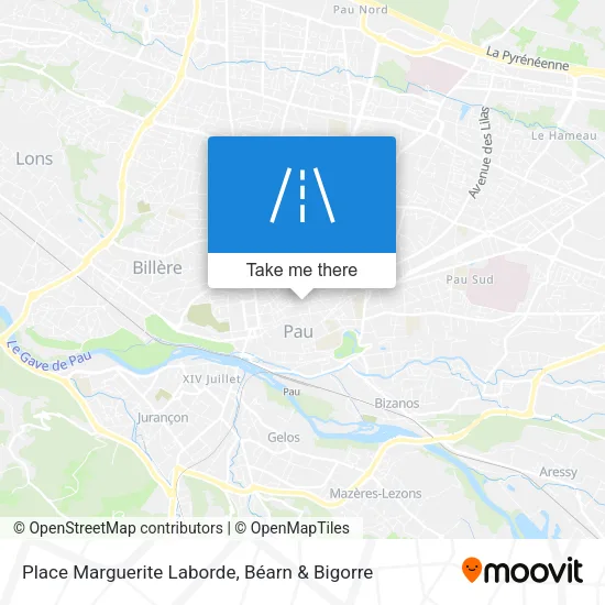Place Marguerite Laborde map