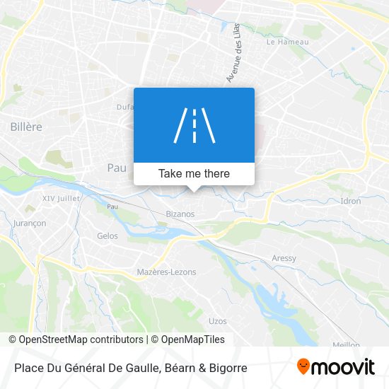 Place Du Général De Gaulle map