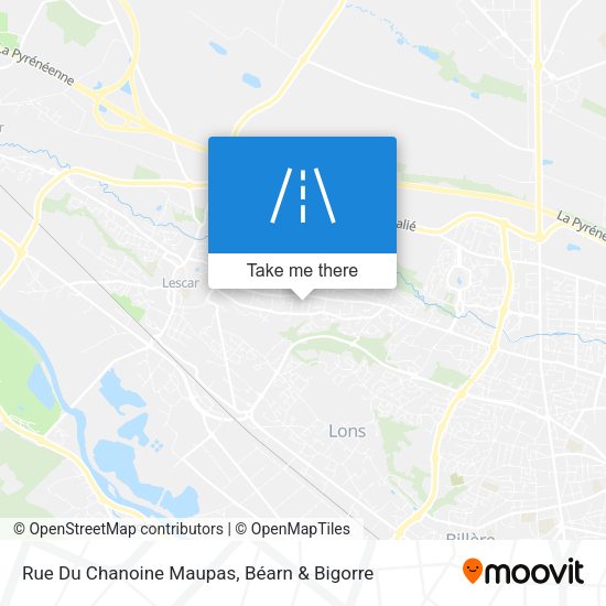 Rue Du Chanoine Maupas map
