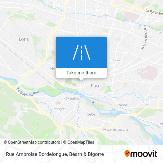 Rue Ambroise Bordelongue map