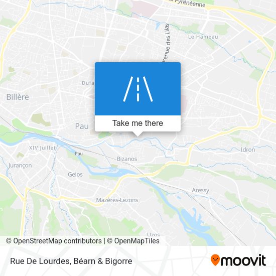 Rue De Lourdes map