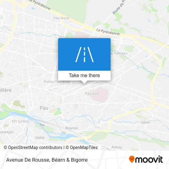 Avenue De Rousse map