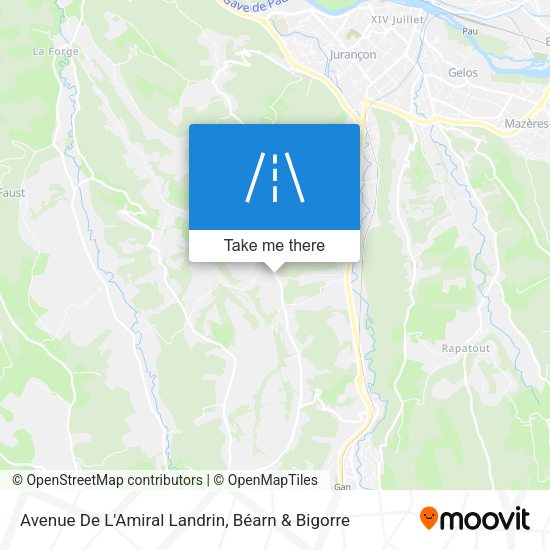 Avenue De L'Amiral Landrin map