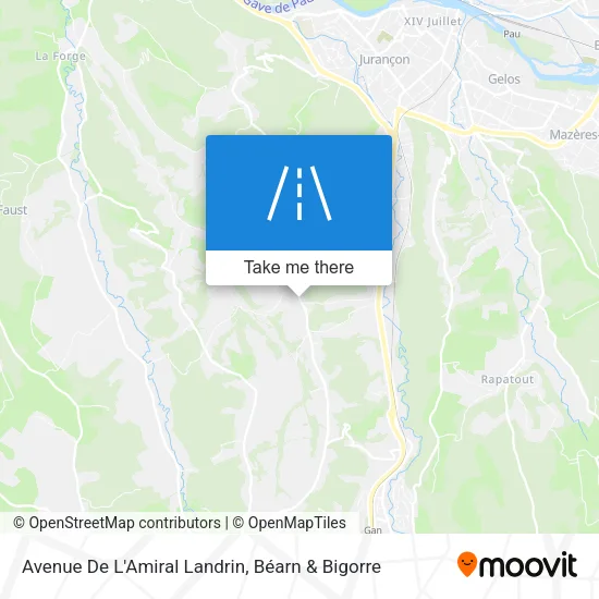 Avenue De L'Amiral Landrin map