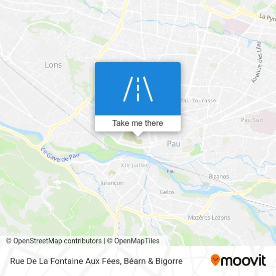 Rue De La Fontaine Aux Fées map