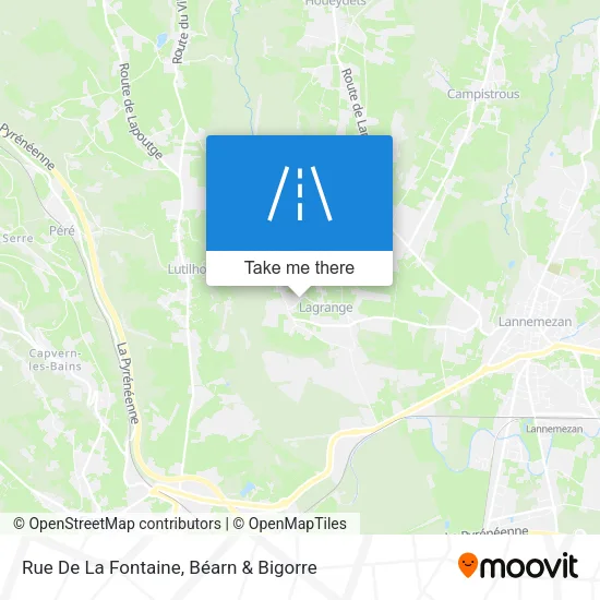 Rue De La Fontaine map