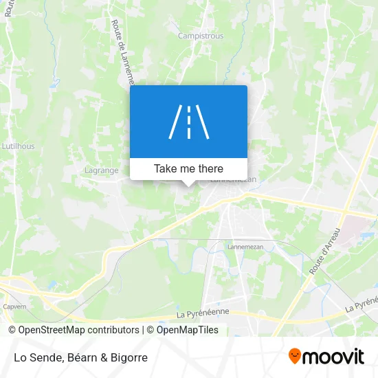 Lo Sende map