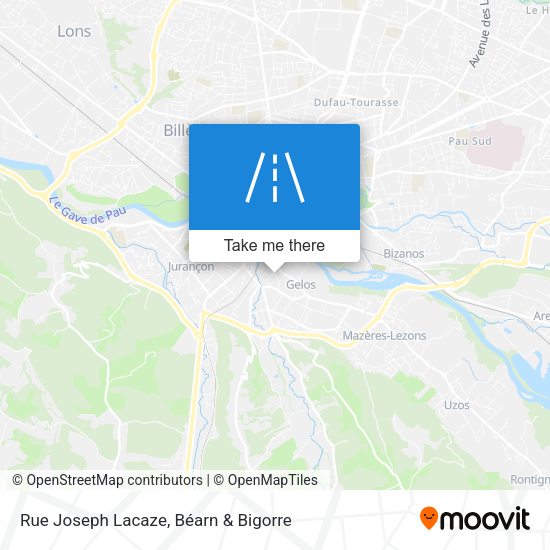 Rue Joseph Lacaze map