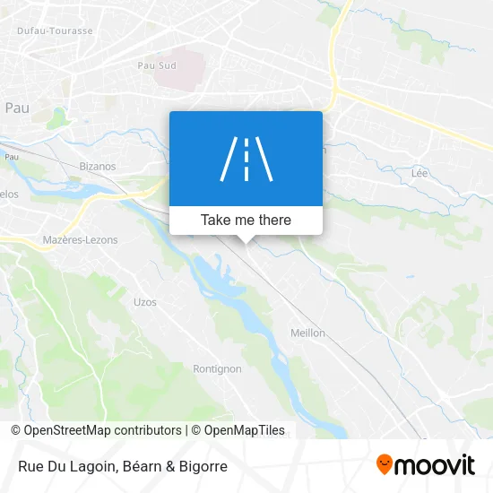 Rue Du Lagoin map