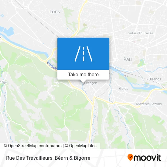 Rue Des Travailleurs map
