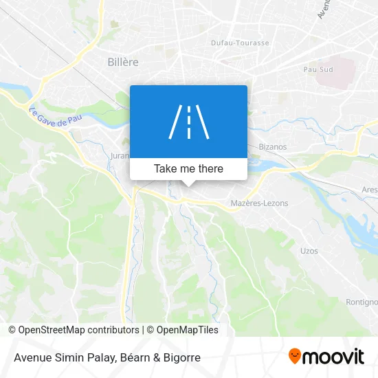 Avenue Simin Palay map