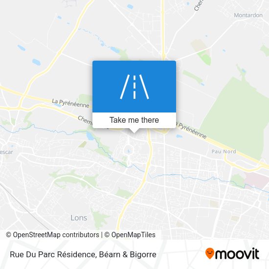 Rue Du Parc Résidence map
