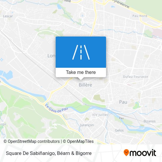 Square De Sabiñanigo map