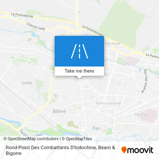 Rond-Point Des Combattants D'Indochine map
