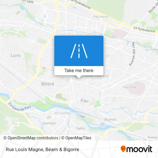 Rue Louis Magne map