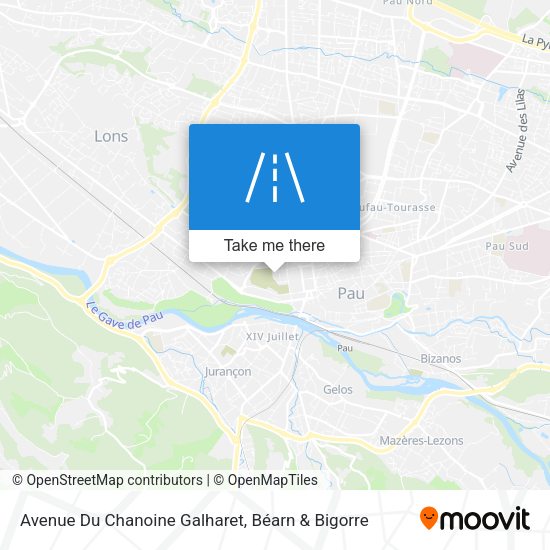 Avenue Du Chanoine Galharet map