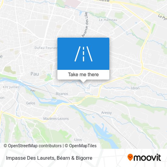 Impasse Des Laurets map