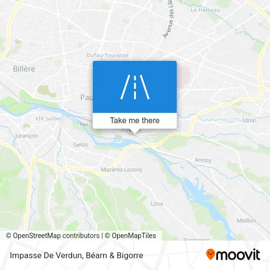 Impasse De Verdun map