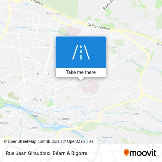 Rue Jean Giraudoux map