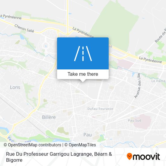 Rue Du Professeur Garrigou Lagrange map