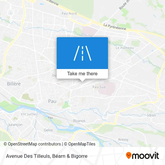 Avenue Des Tilleuls map