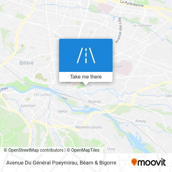 Avenue Du Général Poeymirau map