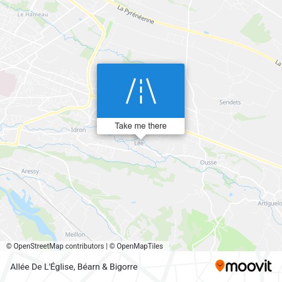 Allée De L'Église map