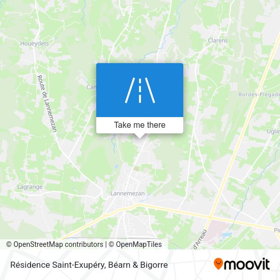 Résidence Saint-Exupéry map