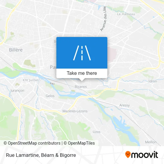 Rue Lamartine map