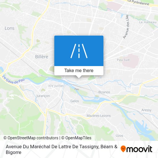 Avenue Du Maréchal De Lattre De Tassigny map